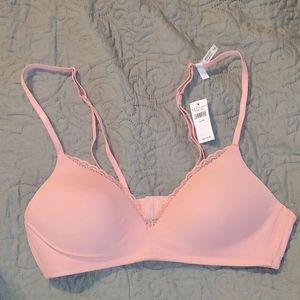 NWT Aerie Blush wireless bra